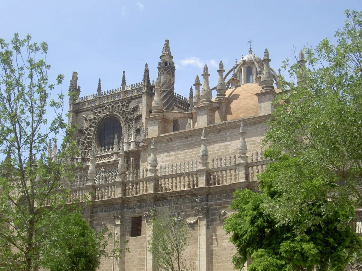 this is an old palace with some tall towers