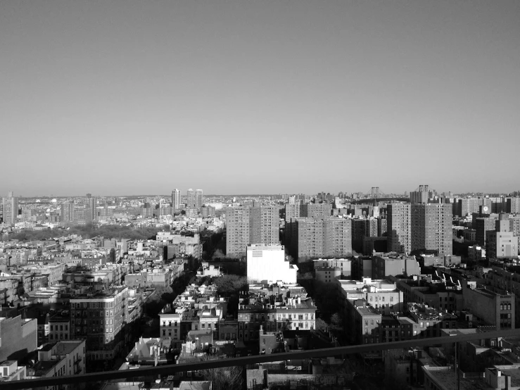 the skyline of a big city with lots of tall buildings