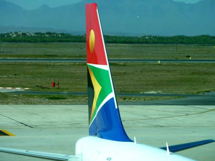 a large plane is getting ready for departure