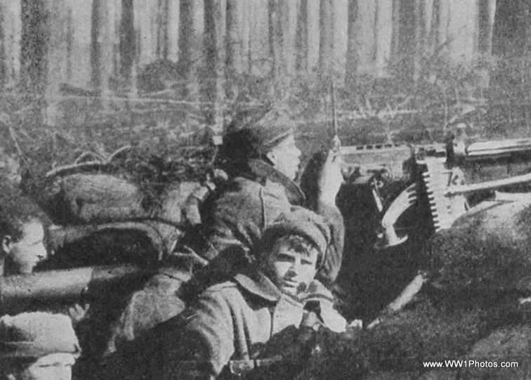 men with helmets sitting in front of soldiers