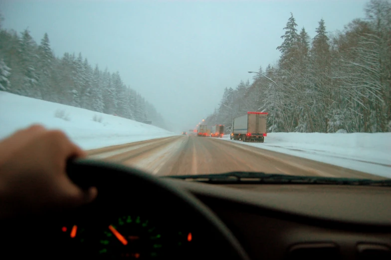 the traffic on the highway was mostly empty in some ways