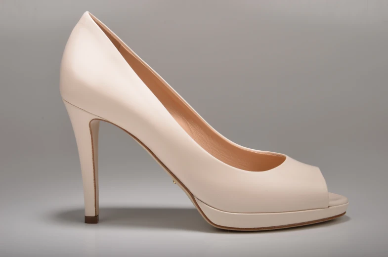 women's high heel pump with an ankle strap