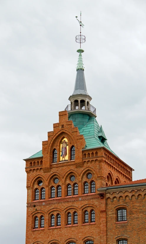 a very tall tower with a clock on top