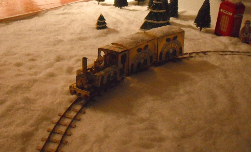 this is an image of an elaborate train set