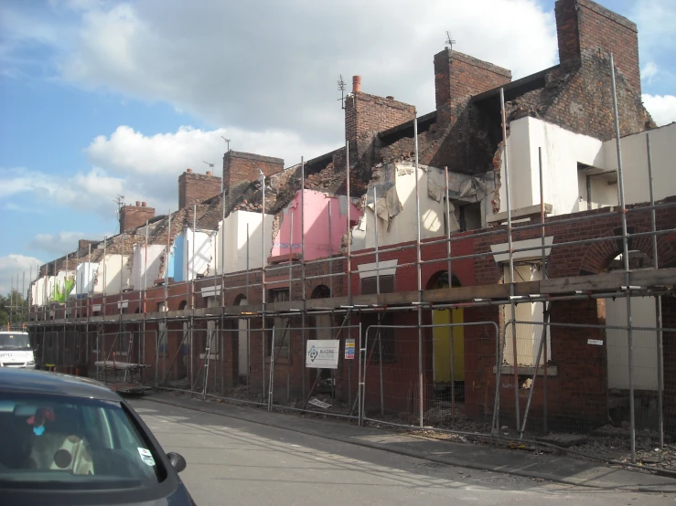 this old building has been in disrepair over many decades