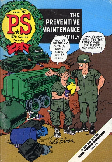 the front cover of the ps comic