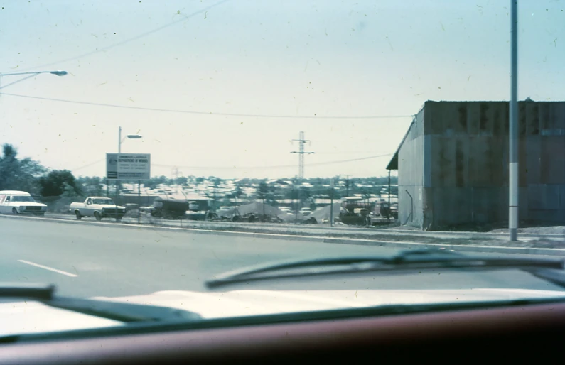 cars on the highway driving in traffic