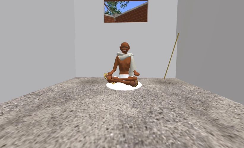 a small computer generated po of a seated person