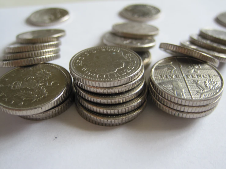 five different types of indian rupee coins