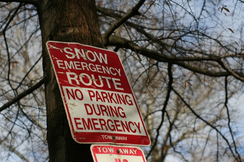 signs are displayed for everyone to see at the moment