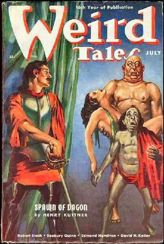 weird tales illustrated to children's fantasy