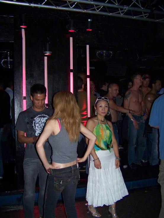 people in a club having a great time