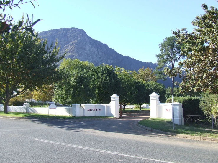 a fence with a sign that reads wilson court