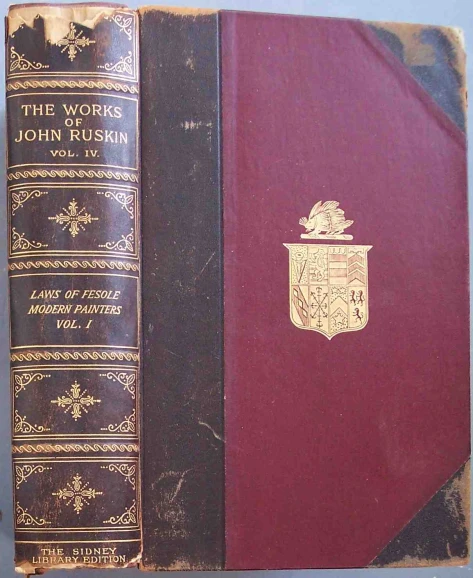 an old book containing the works of john tush