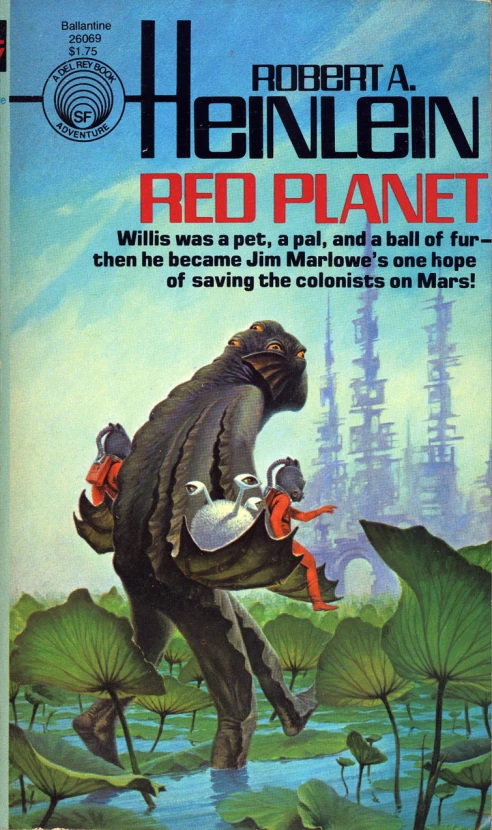 the book cover for red planet