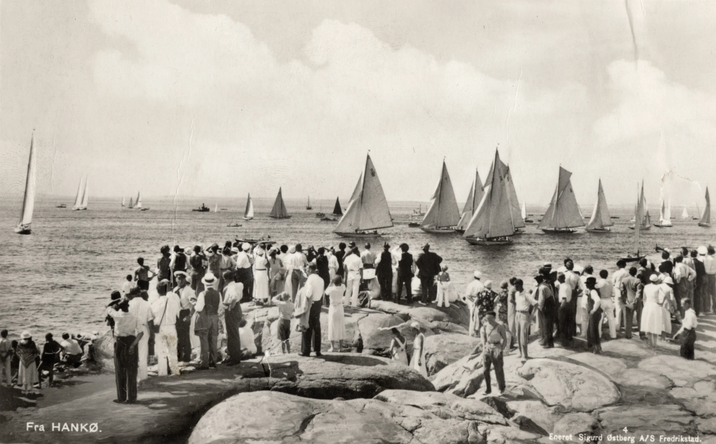 a black and white po of some boats in the water