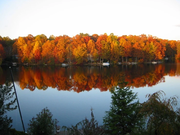 the view from the deck looks out over the water