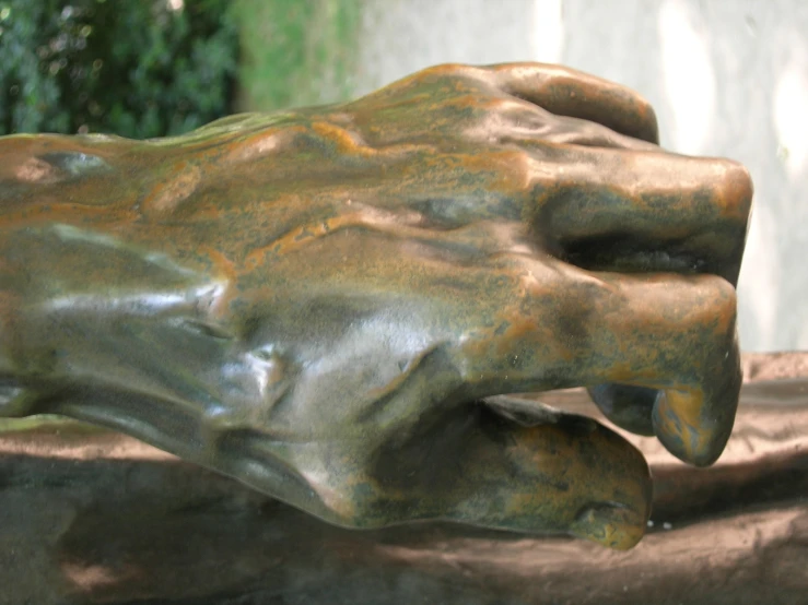 a close up view of the hands that are shown