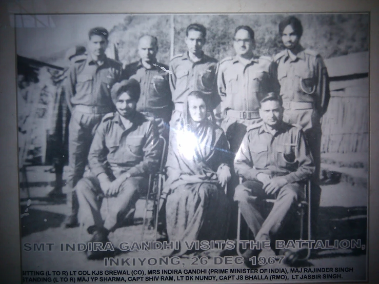 black and white pograph of a crew of soldiers