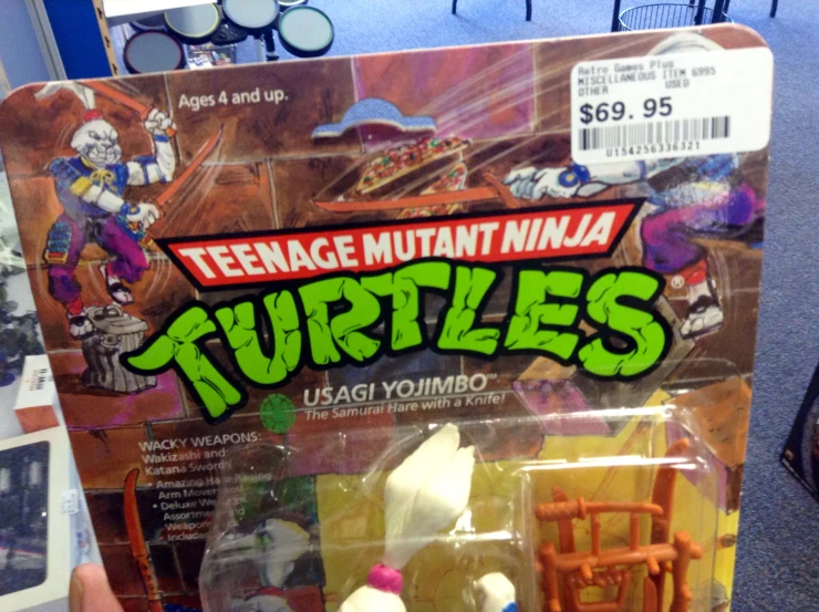 a toy figure from the movie teenage mutant ninja turtles