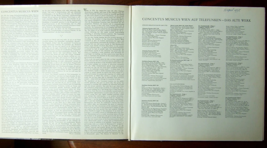 the open pages of the book's title and titles