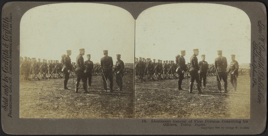 two double - image pographs of soldiers during the civil war