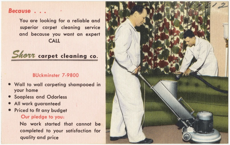 the instructions for how to clean a carpet cleaning machine