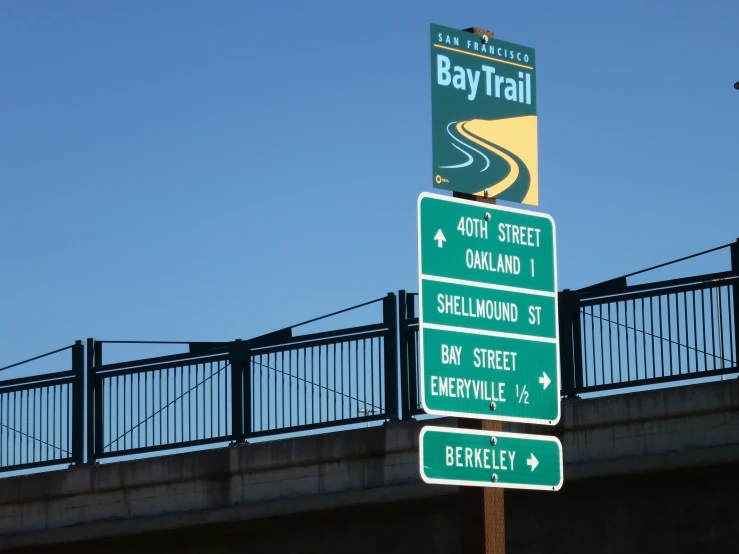 there are two street signs on the side of the road