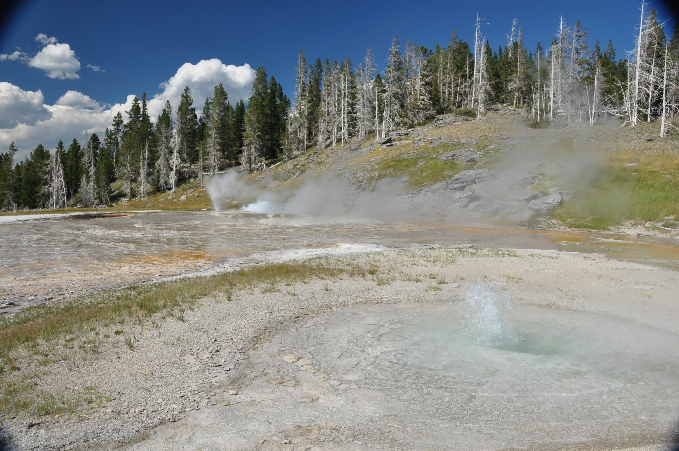 an outdoor pool in the middle of nowhere