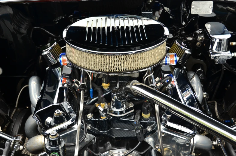 an image of the front engine of a motorcycle