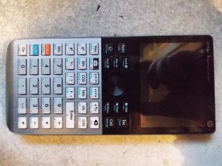 the new calculator is still empty, just a bit left