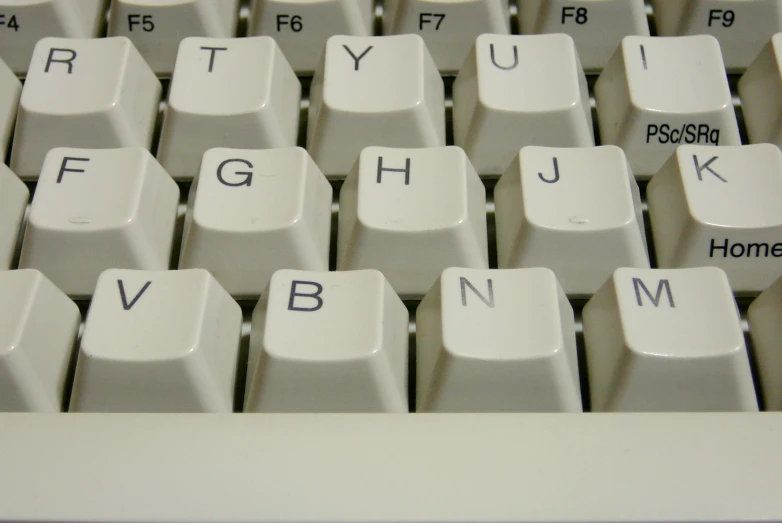keyboard and mouse of the white plastic keyboards