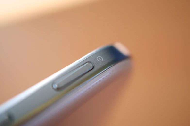 a close - up po of the back end of a smart phone