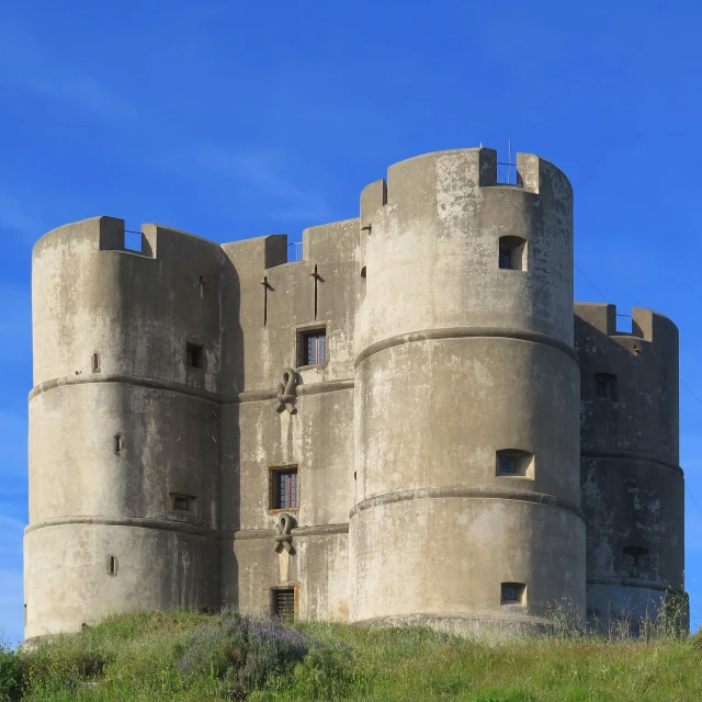 there is a large tower with a clock on it