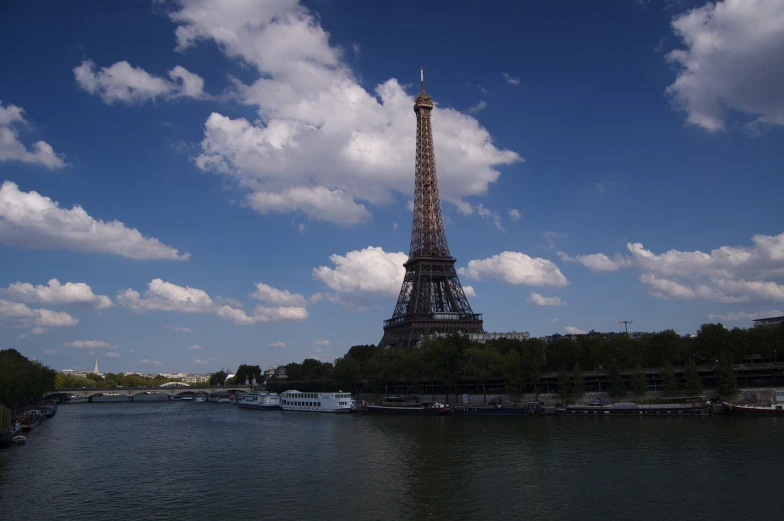 a tower that is by some water