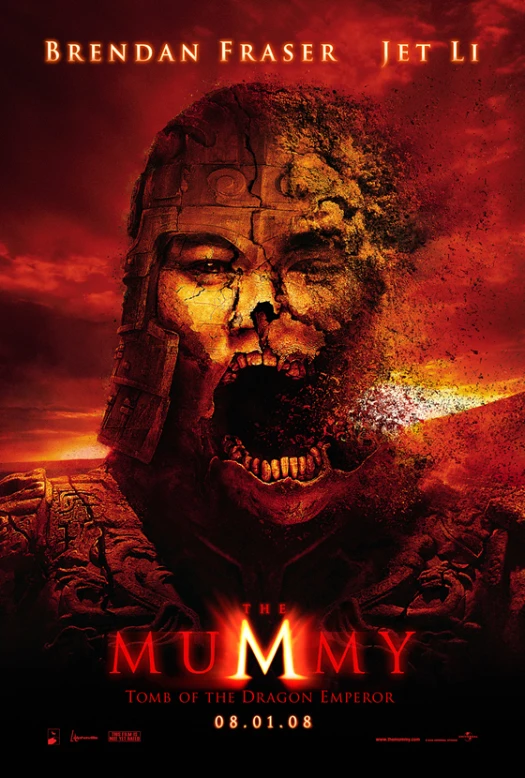 the poster for the upcoming horror film starring mumy