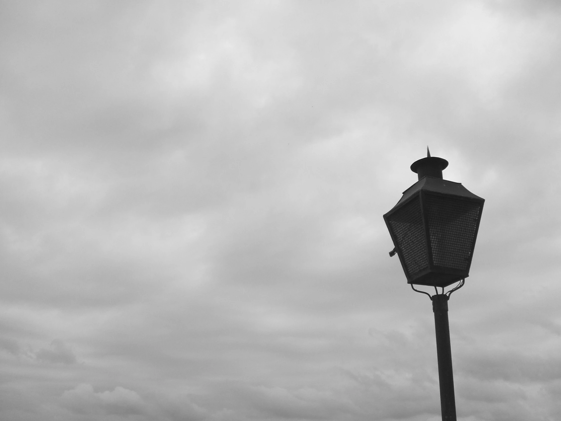 a street light on top of a pole