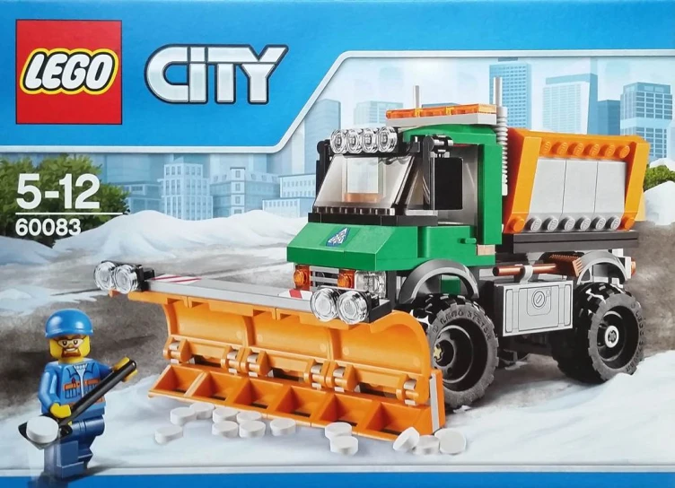 this is an image of a lego city truck