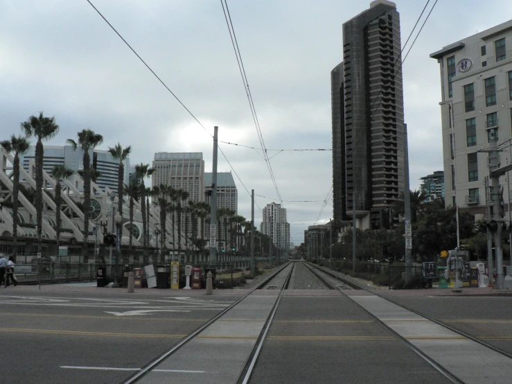 the traffic signal is currently stopped for the train