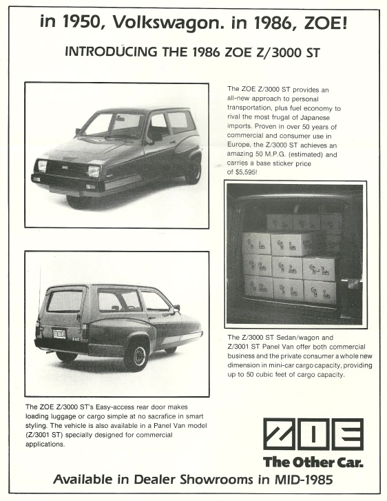 an advertit for a volkswagen in the 1970s