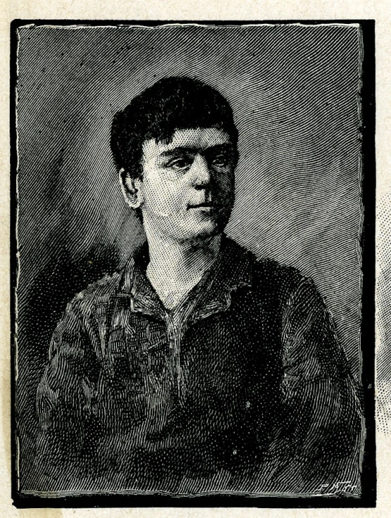 an old pograph of a young man