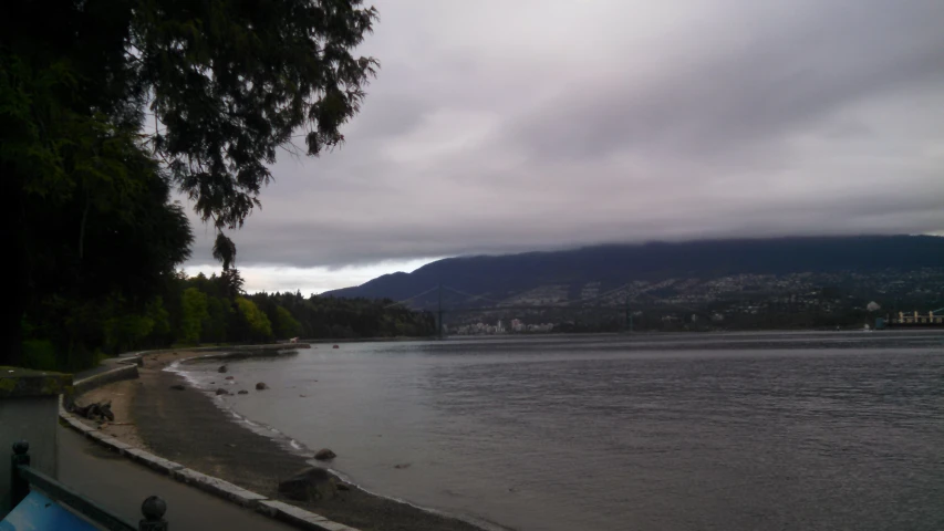 the shoreline of the lake is very quiet, but it doesn't get much water to be at that point