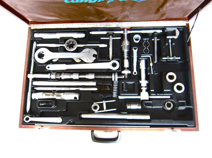 the complete set of tool tools in its case