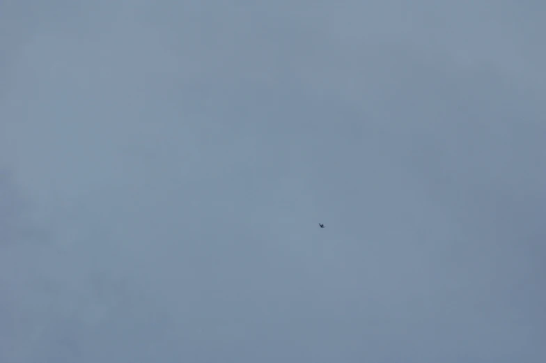 a large jetliner flying through a cloudy sky