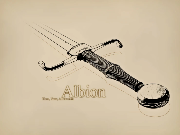 an artistic drawing of a violin with the words alton below it