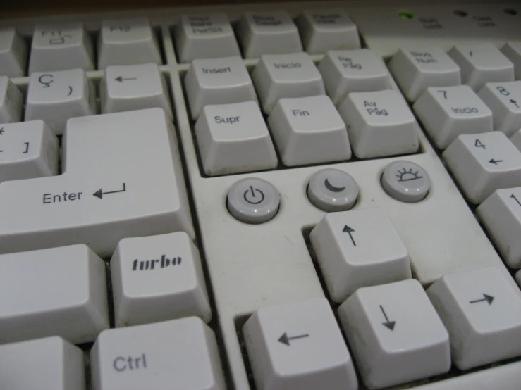 this is an image of an old keyboard