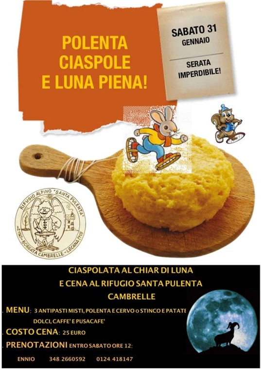 a poster advertising an italian cookie making contest