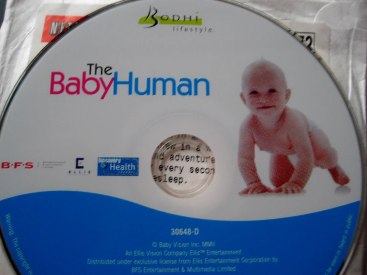 this cd cover has a picture of a baby on it