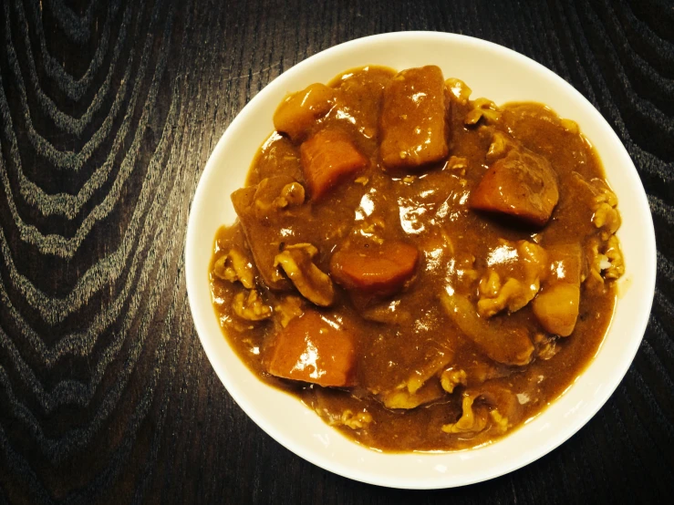 the food is prepared in the bowl and ready to be eaten