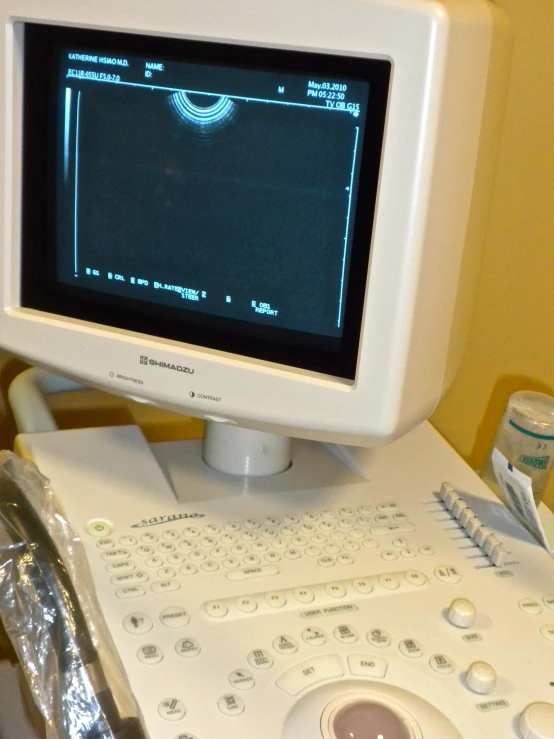 an image of a computer on a table